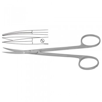 Peck-Joseph Face-Lift Scissor Straight - Blunt/Blunt Stainless Steel, 14.5 cm - 5 3/4"